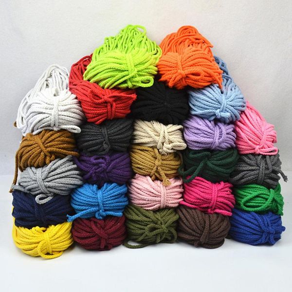 yarn 10meters 7mm eight-strand colorful cotton rope thick binding string drawstring pocket diy handmade craft garment supplies, Black;white
yarn 10meters 7mm eight-strand colorful cotton rope thick binding string drawstring pocket diy handmade craft garment supplies, Black;white