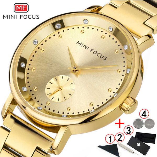 minifocus women luxury brand watch golden quartz women watches waterproof gold watch female montre femme relogio feminino 210527, Slivery;brown
minifocus women luxury brand watch golden quartz women watches waterproof gold watch female montre femme relogio feminino 210527, Slivery;brown