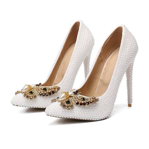dress shoes 2021 women white pearl crystal wedding woman sweet bow high heels models stage pumps butterfly knot plus size 42 46, Black
dress shoes 2021 women white pearl crystal wedding woman sweet bow high heels models stage pumps butterfly knot plus size 42 46, Black