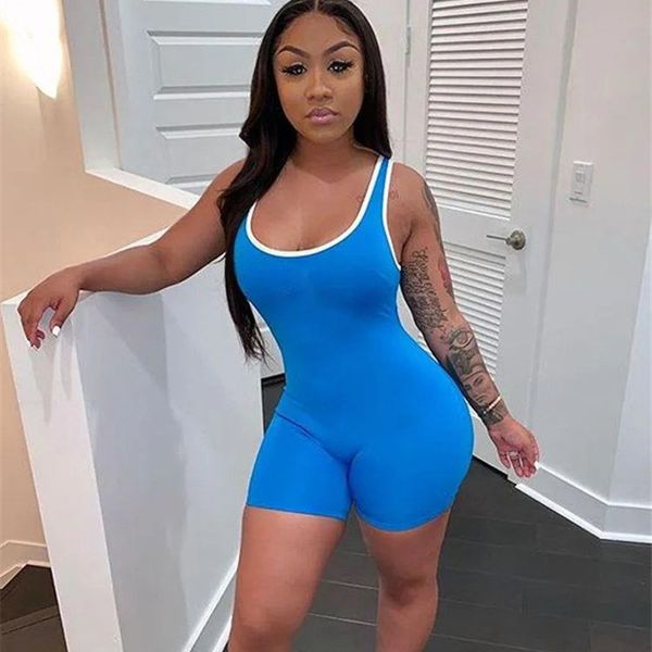2020 women sleeveless tank jumpsuit rompers playsuit bodycon biker shorts 3 colors solid stretch jumpsuit shorts pants trousers, Black;white
2020 women sleeveless tank jumpsuit rompers playsuit bodycon biker shorts 3 colors solid stretch jumpsuit shorts pants trousers, Black;white