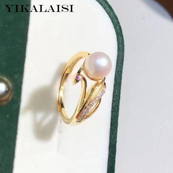 yikalaisi 925 sterling silver jewelry for women 7-8mm round natural freshwater pearl rings 2021 fine wholes, Slivery;golden
yikalaisi 925 sterling silver jewelry for women 7-8mm round natural freshwater pearl rings 2021 fine wholes, Slivery;golden