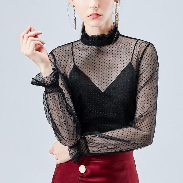 women's blouses & shirts 2021 spring summer fall elegant ruffles hollow out blouse lace plus size harajuku korean clothes, White
women's blouses & shirts 2021 spring summer fall elegant ruffles hollow out blouse lace plus size harajuku korean clothes, White