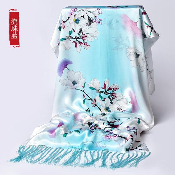 scarves silk women spring and autumn thin 100% mulberry long chinese style shawl scarf mother, Blue;gray
scarves silk women spring and autumn thin 100% mulberry long chinese style shawl scarf mother, Blue;gray