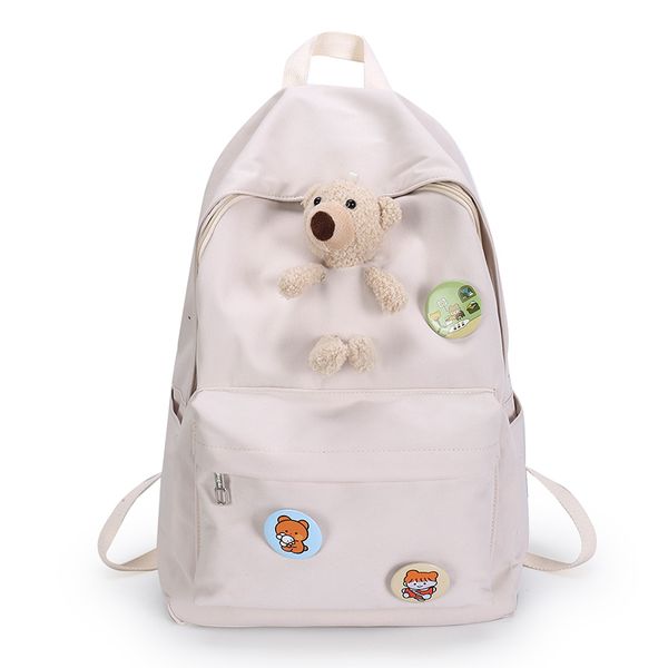 school bags for teenage girls 2020 leisure canvas bear accessories schoolgirl backpack mochilas para mujer backpack women c0226
school bags for teenage girls 2020 leisure canvas bear accessories schoolgirl backpack mochilas para mujer backpack women c0226
