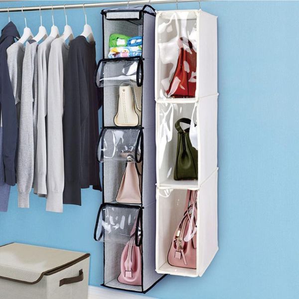 new 3/4 pockets shelf tote rack bag clear hanging purse handbag organizer storage holder wardrobe closets homewares #t2g
new 3/4 pockets shelf tote rack bag clear hanging purse handbag organizer storage holder wardrobe closets homewares #t2g