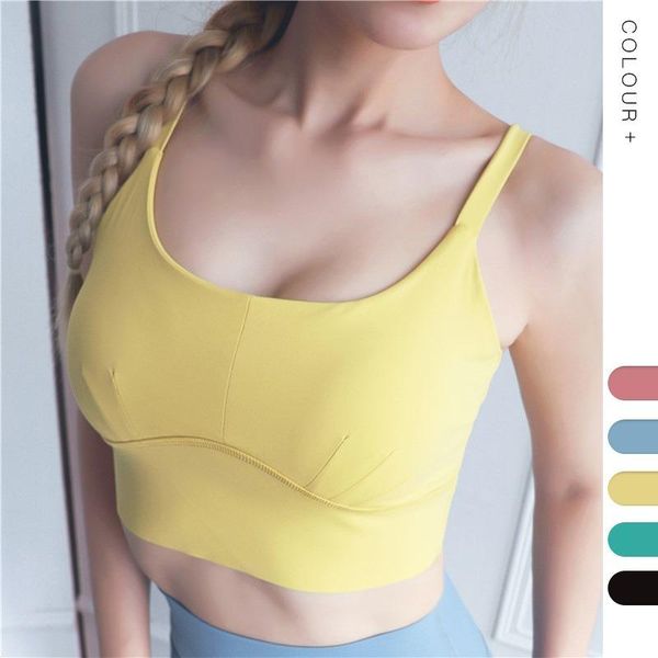 gym clothing kezrea backless fitness jogging sling vest sports running underwear female beauty back strap yoga clothes, White;black
gym clothing kezrea backless fitness jogging sling vest sports running underwear female beauty back strap yoga clothes, White;black