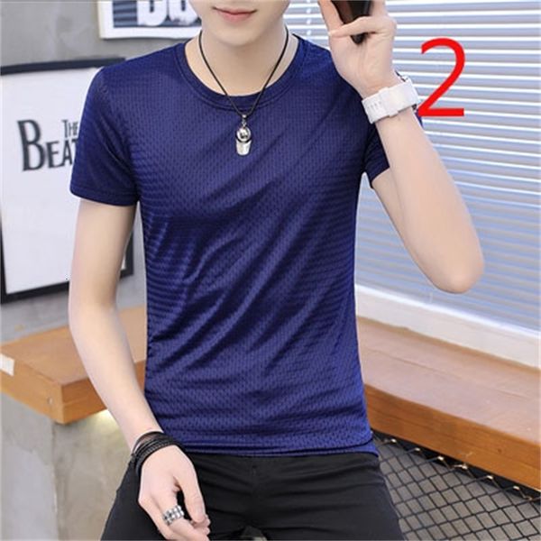 short-sleeved 2021 summer new pure cotton half-sleeved t-shirt men's trend 4e1f, White;black
short-sleeved 2021 summer new pure cotton half-sleeved t-shirt men's trend 4e1f, White;black