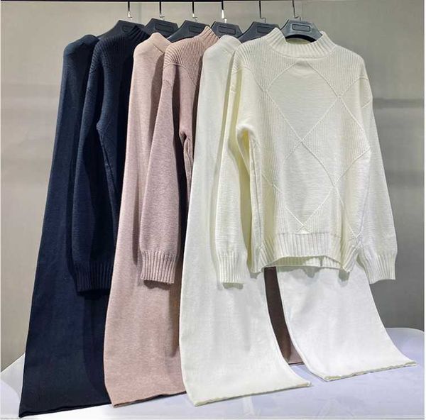 women's two piece pants 2 set women knitted tracksuit trutleneck sweater+leg pullover 2021 sweater chic outwear, White
women's two piece pants 2 set women knitted tracksuit trutleneck sweater+leg pullover 2021 sweater chic outwear, White