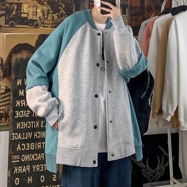 2021 new autumn cardigan hoodie men's fashion casual baseball uniform sweatshirt men streetwear loose hip-hop track hoodies mens m-5xl, Black
2021 new autumn cardigan hoodie men's fashion casual baseball uniform sweatshirt men streetwear loose hip-hop track hoodies mens m-5xl, Black