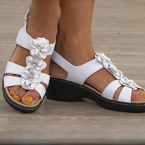 sandals summer women platform solid color floral decor casual ladies wedge shoes outdoor beach female slides 2021 mujer zapatos, Black
sandals summer women platform solid color floral decor casual ladies wedge shoes outdoor beach female slides 2021 mujer zapatos, Black