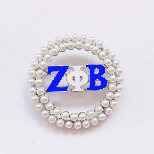 pins, brooches sorority fraternity decoration zeta phi beta round enamel pearl brooch women zpbhi lapel pin, Gray
pins, brooches sorority fraternity decoration zeta phi beta round enamel pearl brooch women zpbhi lapel pin, Gray