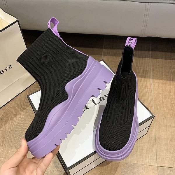 boots 2022 autumn and winter women's elastic socks shoes net celebrity knitted short fashion round toe non-slip, Black
boots 2022 autumn and winter women's elastic socks shoes net celebrity knitted short fashion round toe non-slip, Black