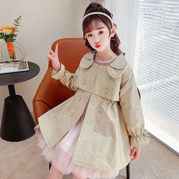 jackets 2021 arrival fashion korean style girls trench coat spring autumn children's outerwear long windbreak jacket for 4-12y, Blue;gray
jackets 2021 arrival fashion korean style girls trench coat spring autumn children's outerwear long windbreak jacket for 4-12y, Blue;gray
