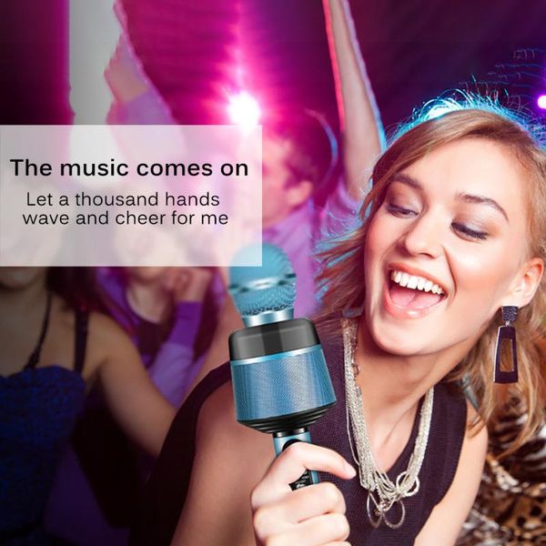 portable bluetooth 4.1 karaoke microphone wireless professional speaker for home ktv handheld microphone humanized metal handle
portable bluetooth 4.1 karaoke microphone wireless professional speaker for home ktv handheld microphone humanized metal handle