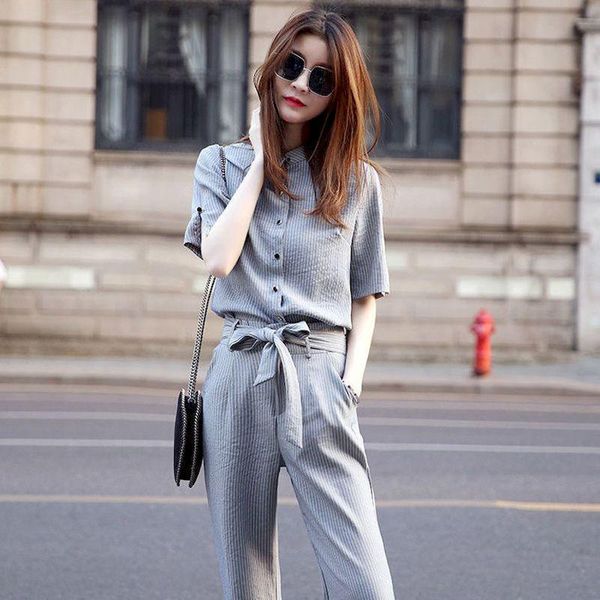 women's t-shirt 2021 summer women suit casual fashion short sleeve shirt wide-leg pants two piece set temperament large size sets, White
women's t-shirt 2021 summer women suit casual fashion short sleeve shirt wide-leg pants two piece set temperament large size sets, White