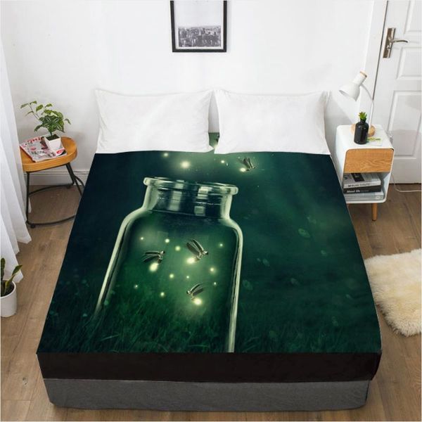 sheets & sets 3d hd fitted sheet 160x200/150x200/180x200,bed on elastic band bed,bedsheet bedding,bed linen forest firefly,drop ship
sheets & sets 3d hd fitted sheet 160x200/150x200/180x200,bed on elastic band bed,bedsheet bedding,bed linen forest firefly,drop ship