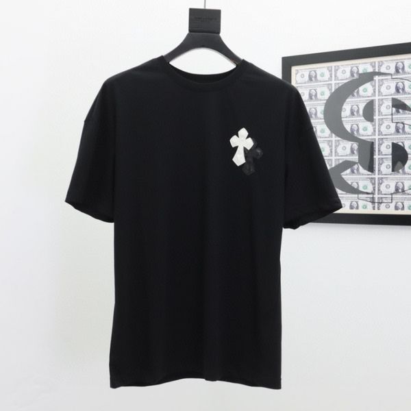 croosin summer new ch cro short sleeve cross leather iron frame sanskrit loose men's and women's fashion t-shirt, White;black
croosin summer new ch cro short sleeve cross leather iron frame sanskrit loose men's and women's fashion t-shirt, White;black