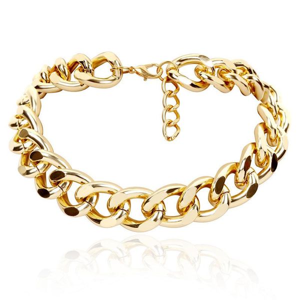 chains europe and america cross border necklace creative retro simple alloy metal clavicle chain foreign trade for women, Silver
chains europe and america cross border necklace creative retro simple alloy metal clavicle chain foreign trade for women, Silver
