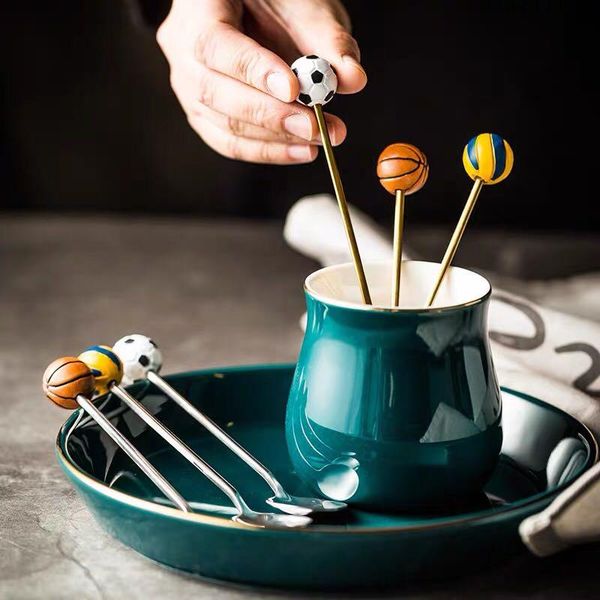 spoons creative basketball spoon cartoon silverware coffee ice stainless steel tableware
spoons creative basketball spoon cartoon silverware coffee ice stainless steel tableware