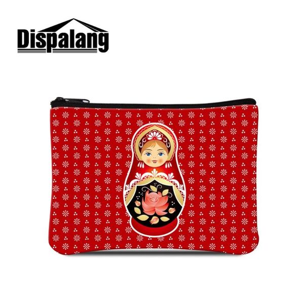 coin purses dispalang russia style girl's clutches bag pretty russian doll on purse small wallet female cosmetic pouches, Red;black
coin purses dispalang russia style girl's clutches bag pretty russian doll on purse small wallet female cosmetic pouches, Red;black
