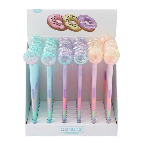 gel pens 36 pcs/lot crystal donuts colorful ink pen cute office stationery school water signature escolar
gel pens 36 pcs/lot crystal donuts colorful ink pen cute office stationery school water signature escolar
