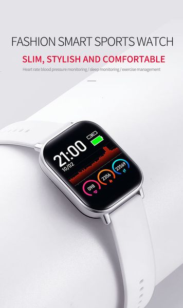 h&s etech 2021 bluetooth smart bracelet for apple android heart rates fitness tracker bracelet sleeping monitor smart watches waterproof, Slivery;brown
h&s etech 2021 bluetooth smart bracelet for apple android heart rates fitness tracker bracelet sleeping monitor smart watches waterproof, Slivery;brown
