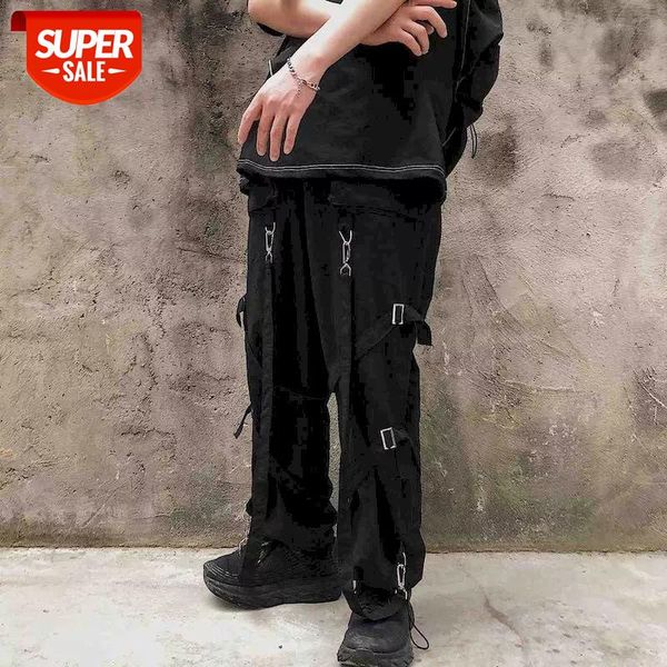 2020 new dark functional wind overalls men's ins trend dark high street harajuku style loose fall straight pants trendy brand #kt8y, Black;white
2020 new dark functional wind overalls men's ins trend dark high street harajuku style loose fall straight pants trendy brand #kt8y, Black;white