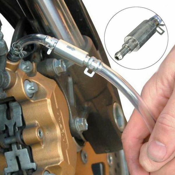 parts 1pc aluminium rubber clutch brake bleeder hose one way valve tube bleeding tool kit motorcycle car universal
parts 1pc aluminium rubber clutch brake bleeder hose one way valve tube bleeding tool kit motorcycle car universal