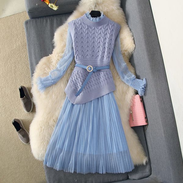 women's fashions dressed 2021 new spring temperament vest thin ladies waistcoat + dress knitted or crocheted szul, Black;gray
women's fashions dressed 2021 new spring temperament vest thin ladies waistcoat + dress knitted or crocheted szul, Black;gray