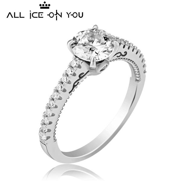 cluster rings classical real gold plated luxury 925 sterling silver 1ct d color moissanite vvs1 jewelry wedding diamond 6 4law ring women gi, Golden;silver
cluster rings classical real gold plated luxury 925 sterling silver 1ct d color moissanite vvs1 jewelry wedding diamond 6 4law ring women gi, Golden;silver