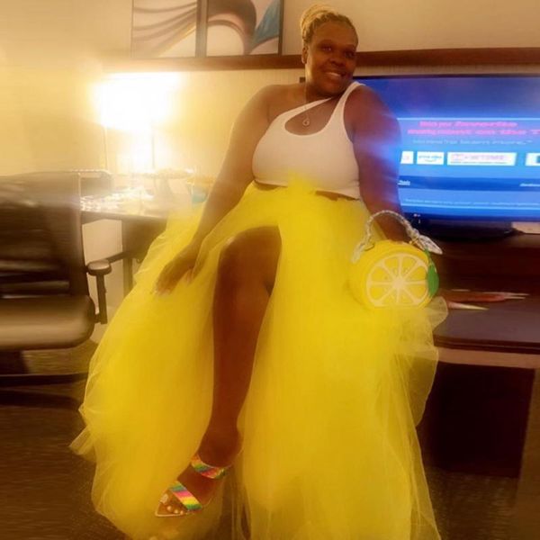 skirts 2021 fashion trendy yellow high side split tulle women elastic long puffy tutu skirt custom made plus size, Black
skirts 2021 fashion trendy yellow high side split tulle women elastic long puffy tutu skirt custom made plus size, Black
