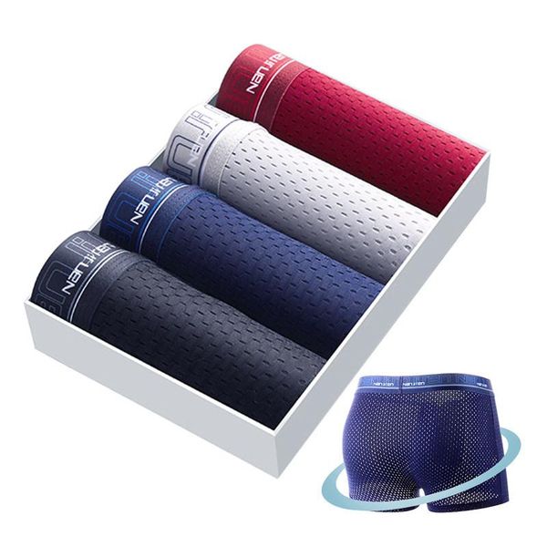 underpants man's underwear 4pcs boxers cotton modal man antimicrobic panties breathbale ice silk boxer men's shorts size l-4xl, Black;white
underpants man's underwear 4pcs boxers cotton modal man antimicrobic panties breathbale ice silk boxer men's shorts size l-4xl, Black;white