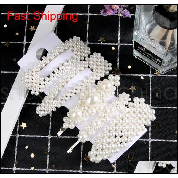 fashion simulated pearl barrettes cute girl 5pcs hair pins classic lady hair clip makeup hair accessories valentine' qylheo bdehome, Golden;silver
fashion simulated pearl barrettes cute girl 5pcs hair pins classic lady hair clip makeup hair accessories valentine' qylheo bdehome, Golden;silver