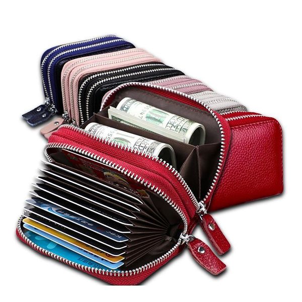trassory rfid blocking genuine leather double layer zipper card holder cover case men women coin credit card purs jllzbw
trassory rfid blocking genuine leather double layer zipper card holder cover case men women coin credit card purs jllzbw