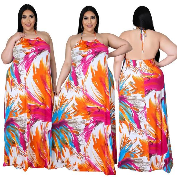 casual dresses plus size dress xxxl wholesale halter beach style loose print ankle-length maxi summer drop ft421, Black;gray
casual dresses plus size dress xxxl wholesale halter beach style loose print ankle-length maxi summer drop ft421, Black;gray