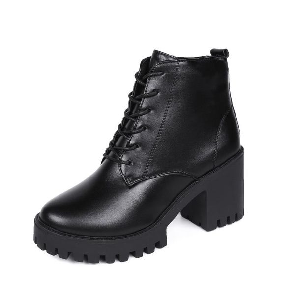 boots thick with round head women 2021 spring and autumn retro british wind high-heeled, Black
boots thick with round head women 2021 spring and autumn retro british wind high-heeled, Black