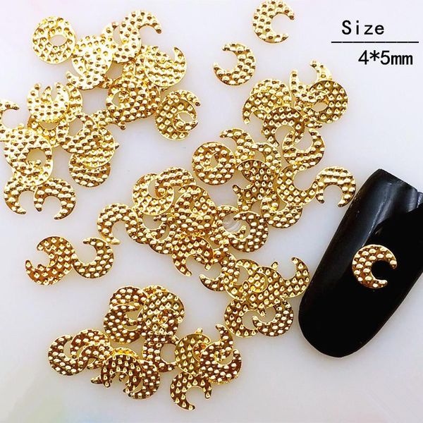 nail art decorations 500pcs/lot 4*5mm gold silver engraved moon rivets studs metal alloy 3d diy sticker/charms for manicure, Silver;gold
nail art decorations 500pcs/lot 4*5mm gold silver engraved moon rivets studs metal alloy 3d diy sticker/charms for manicure, Silver;gold