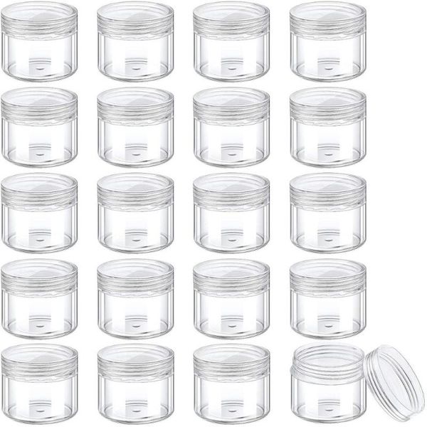 storage bottles & jars 20 pieces round pot plastic cosmetic containers set with lid for liquid creams diy make up sample tool lip gloss tube
storage bottles & jars 20 pieces round pot plastic cosmetic containers set with lid for liquid creams diy make up sample tool lip gloss tube