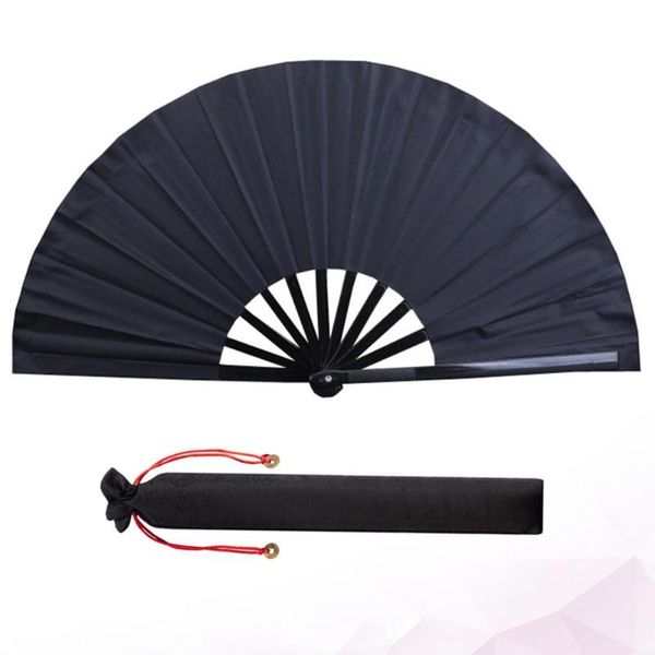 1 set portable folding fans handheld fans practical stage performance chinese kongfu fan for decoration gifts (black)
1 set portable folding fans handheld fans practical stage performance chinese kongfu fan for decoration gifts (black)
