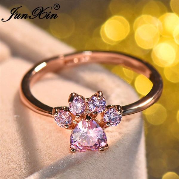 wedding rings animal cat dog bear pink heart footprint for women rose gold color opening finger ring cute pet jewelry gift, Slivery;golden
wedding rings animal cat dog bear pink heart footprint for women rose gold color opening finger ring cute pet jewelry gift, Slivery;golden