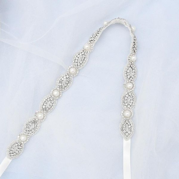 wedding sashes trixy s435 fashion beaded belt clear crystal for formal dress pearl bridal rhinestone belts silver, White
wedding sashes trixy s435 fashion beaded belt clear crystal for formal dress pearl bridal rhinestone belts silver, White