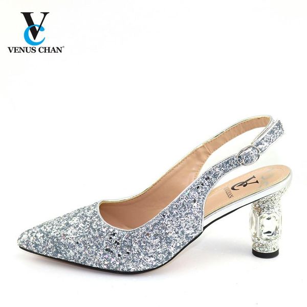 dress shoes latest silver color high heels african pumps summer quality sandals wedding women pointed toe, Black
dress shoes latest silver color high heels african pumps summer quality sandals wedding women pointed toe, Black