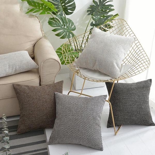 cushion/decorative pillow 30x45/40x60/45x45/55x55cm rough linen cushion cover sofa brown/grey/beige case striped for pillowcase
cushion/decorative pillow 30x45/40x60/45x45/55x55cm rough linen cushion cover sofa brown/grey/beige case striped for pillowcase