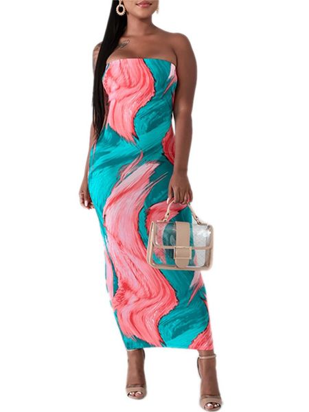 casual dresses women tube dress fashion colorful print tight design backless summer evening clothing for dating clubwear, Black;gray
casual dresses women tube dress fashion colorful print tight design backless summer evening clothing for dating clubwear, Black;gray