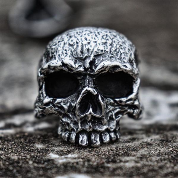 cluster rings mens vintage silver color fine detail skull stainless steel ring heavy punk biker jewelry, Golden;silver
cluster rings mens vintage silver color fine detail skull stainless steel ring heavy punk biker jewelry, Golden;silver