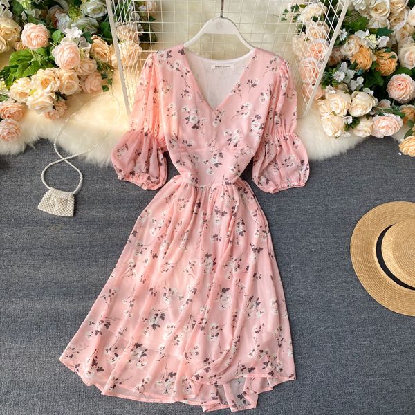 2021 new spring summer es vintage elegant short sleeve slim floral print chiffon midi women pp453 v0qy, Black;gray
2021 new spring summer es vintage elegant short sleeve slim floral print chiffon midi women pp453 v0qy, Black;gray