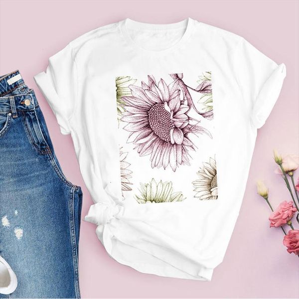 men graphic flower floral mens sunflower vintage summer autumn lady tees print clothing female t shirt, White;black
men graphic flower floral mens sunflower vintage summer autumn lady tees print clothing female t shirt, White;black