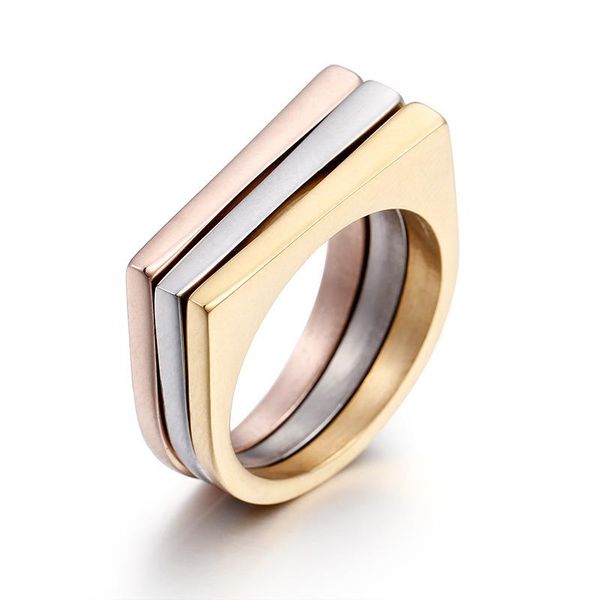 cluster rings cool 3 color gold filled stainless steel jewelry fashion party finger for men and women pieces set, Golden;silver
cluster rings cool 3 color gold filled stainless steel jewelry fashion party finger for men and women pieces set, Golden;silver