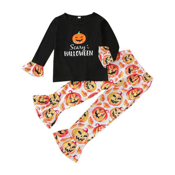 halloween kids clothing sets girls outfits baby clothes infant suits autumn winter long sleeve pumpkin printed cotton t-shirts flared trouse, White
halloween kids clothing sets girls outfits baby clothes infant suits autumn winter long sleeve pumpkin printed cotton t-shirts flared trouse, White