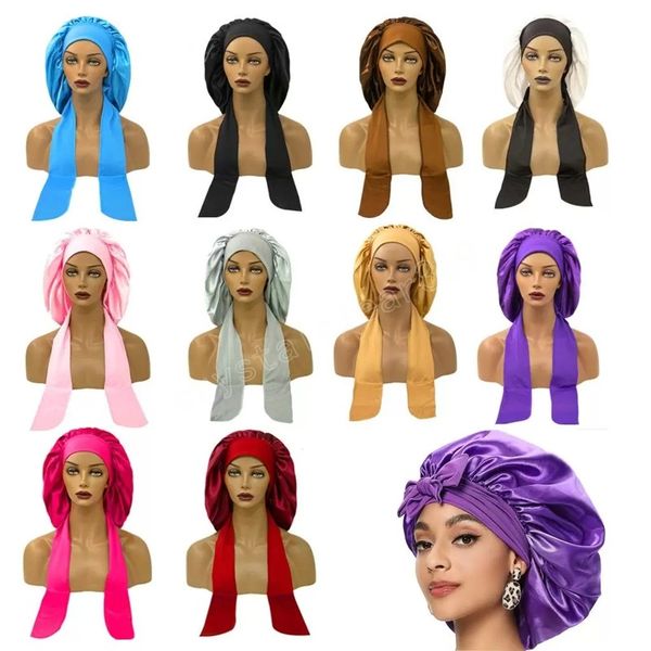 women satin solid sleeping hat night sleep cap hair care bonnet nightcap cap nuit shower turban, Yellow
women satin solid sleeping hat night sleep cap hair care bonnet nightcap cap nuit shower turban, Yellow